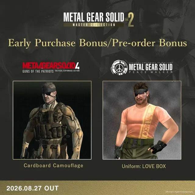 Metal Gear Solid Master Collection 2 D1 Edition (XSX)