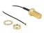 - Antennkabel - RP-SMA (R) till MHF4 (P) - 35 cm - koaxial - svart