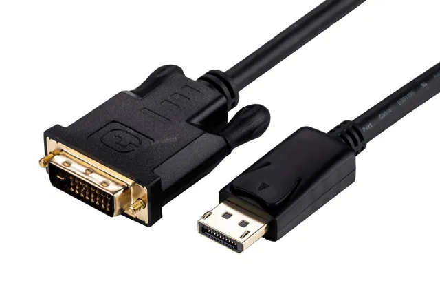 - DisplayPort-kabel - enkel länk - DisplayP