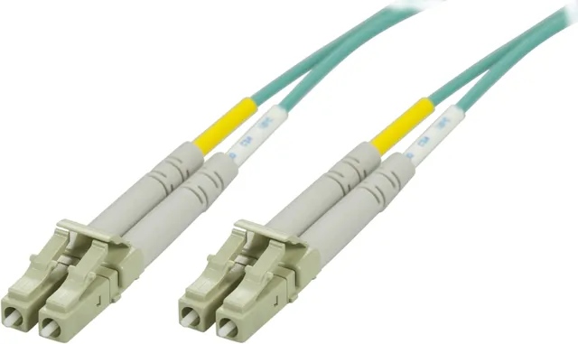 OM3 fiberkabel LC - LC, duplex, multimode, 50/125, 1,5m (LCLC-61-5)