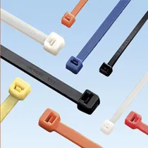 Cable Tie, 5.6L (142mm), Intermediate, Nylon, Blue, 100pc, Nylon, Blå, 142 mm