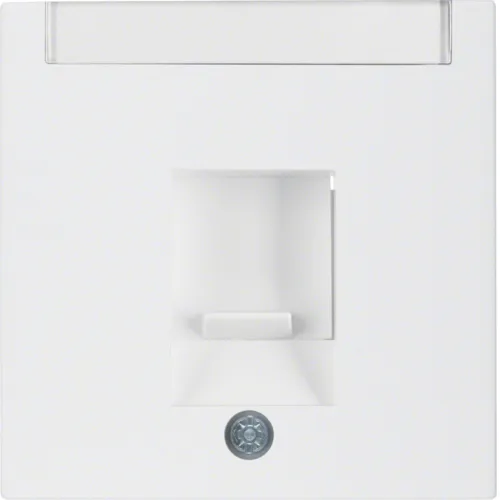 Centre plate with dust protection polar white