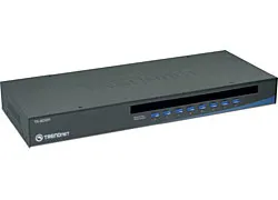 8-Port Rackmonterad USB KVM switc