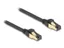 - Nätverkskabel - RJ-45 (hane) till RJ-45 (hane) - 3 m - 6 mm - S/FTP - CAT 6a/7 - hakfri, inomhus/utomhus - svart