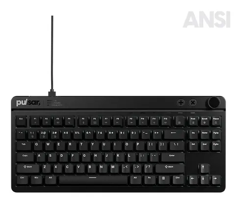Xboard MS TKL (ANSI) - Gaming Keyboard - Utan numpad - Engelska (US) - Svart