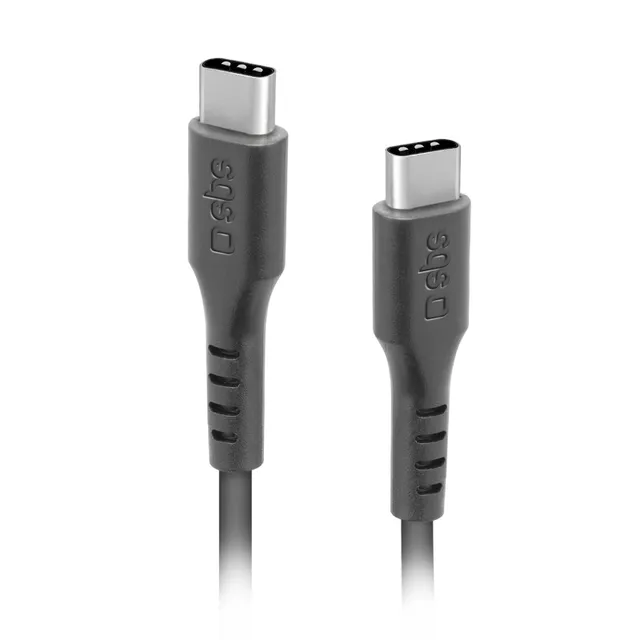 TECABLETCC3M USB-C till USB-C-kabel 3 m - svart