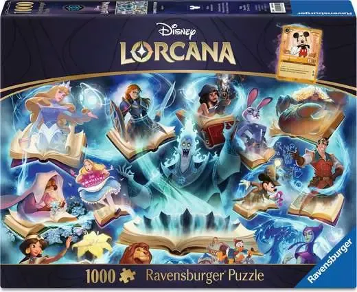 Disney Lorcana Glimmers of the Realm Sapphire Pussel (1000 bitar)