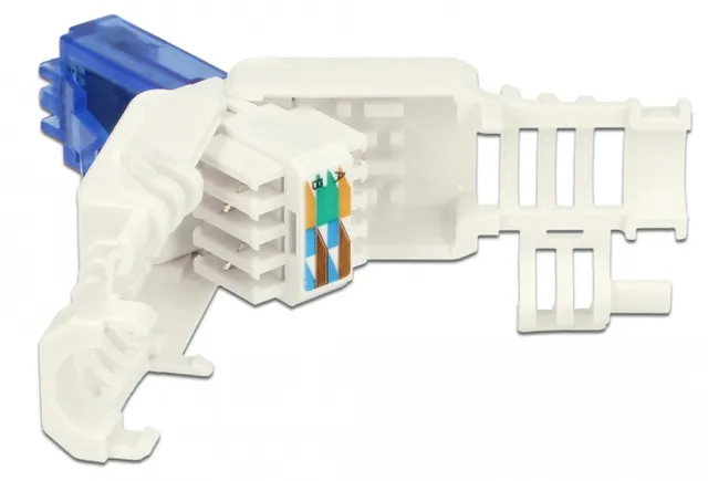 - Nätverkskontakt - RJ-45 (hane) - UTP - CA