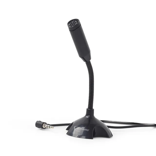 MIC-D-02 skrivbordsmikrofon MIC-D-02 svart