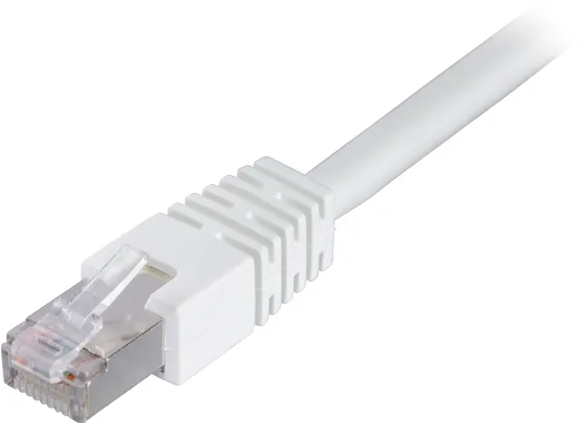 F/UTP Cat6 patchkabel, 1,5m, vit (STP-611V)