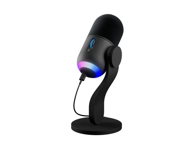 Yeti GX dynamisk RGB-spelmikrofon med LIGHTSYNC, svart