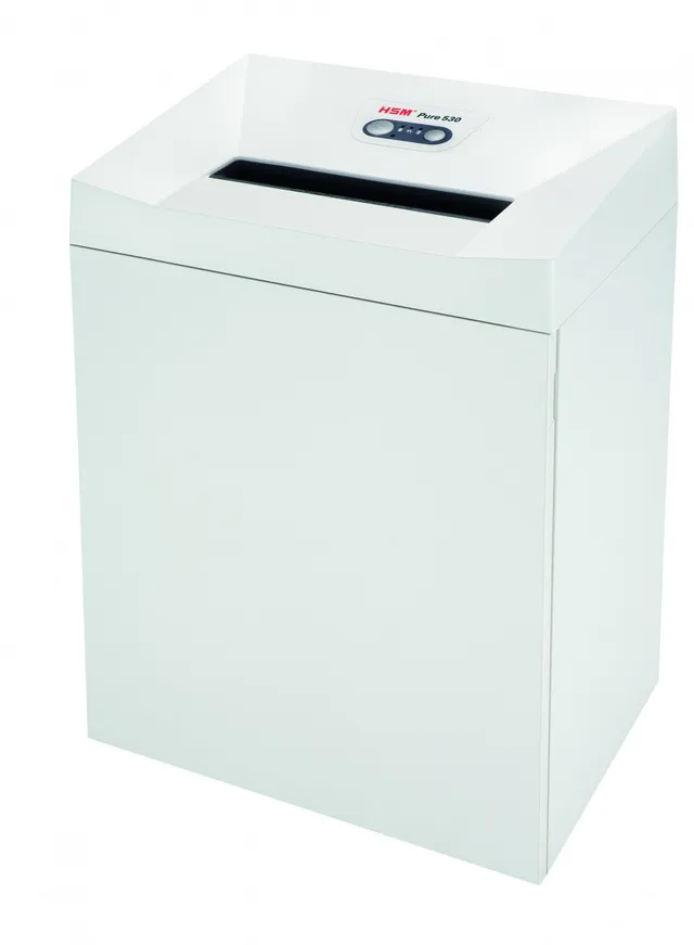 Makulator HSM Pure 530 - Finskæremaskine - partikelskåret - 4.5 x 30 mm - P-4, F-1, O-3, T-4, E-3