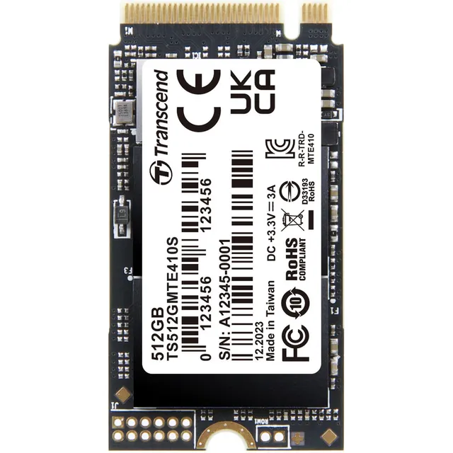 MTE410S SSD - 512GB - PCIe 4.0 - M.2 2242