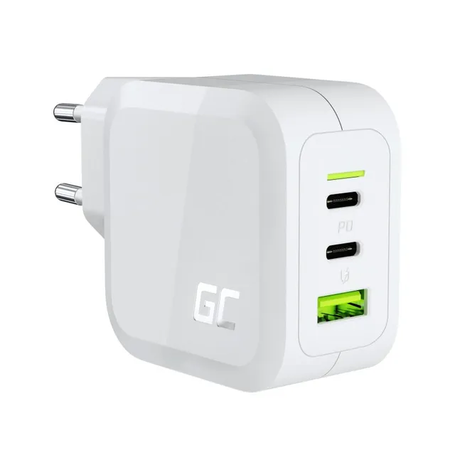 PowerGaN charger 1x USB-A 2x USB-C 3.25 A