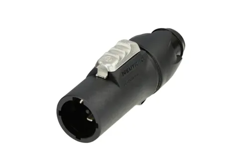 NAC3MX-W-TOP, CuNi1Si0.2, Svart, Vit, Polyamid, Polyoximetylen (POM), Zink, IP65, 2,5 mm ², 4 V