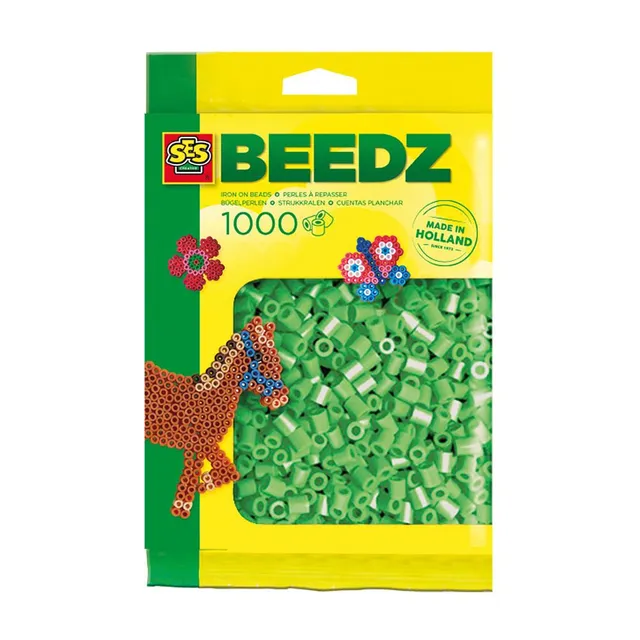 Iron-on Beads - Mint Green 1000 pcs.