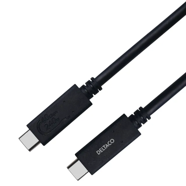 USB-C cable - 24 pin USB-C to 24 pin USB-C - 80 cm