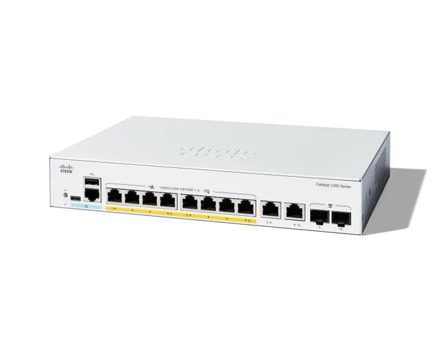 Catalyst 1200-8P-E-2G - Switch - L3 - smart