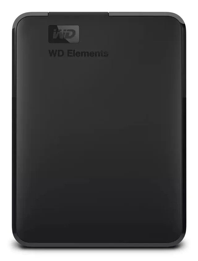 6 TB WD Elements Portable, 2.5", USB 3.2 - Svart