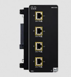 Catalyst - Expansionsmodul - 2.5GBase-T (PoE+) x 4 - för Catalyst IE3300 Rugged Series