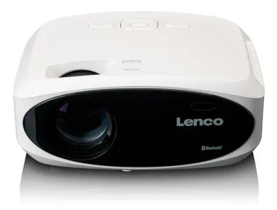Full HD 1080P LCD-projektor med Bluetooth® Vit