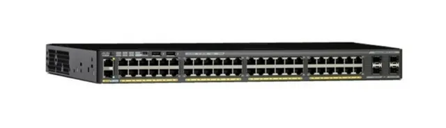 Catalyst 2960X-48FPD-L - Switch - Administrerad - 48 x 10/100/1000 (PoE+) + 2 x 10 Gigabit SFP+ - skrivbordsmodell, rackmonterbar - PoE+ (740 W)