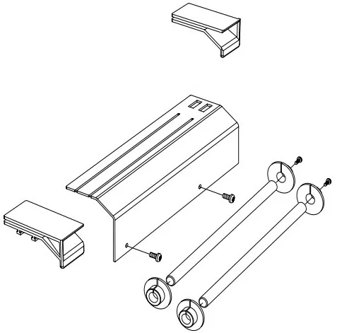 KIT FAN-FOLD GUIDES PX65 .