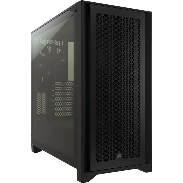 iCUE 4000D RGB Airflow / TG / Svart (Fyndvara klass 3)