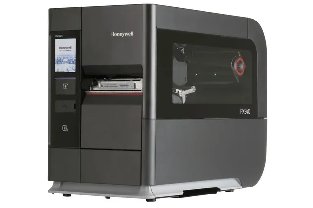 PX940V - Etikettskrivare - direkt termisk/termisk överföring - Rulle (11,4 cm) - 300 dpi - upp till 300 mm/sek - USB 2.0, LAN, NFC, USB 2.0-värd, RS232 - återspolare