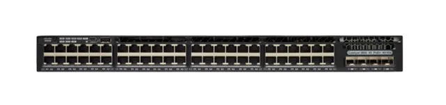 Catalyst 3650-48FQ-S - Switch - L3 - Administrerad - 48 x 10/100/1000 (PoE+) + 4 x 10 Gigabit SFP+ - skrivbordsmodell, rackmonterbar - PoE+ (775