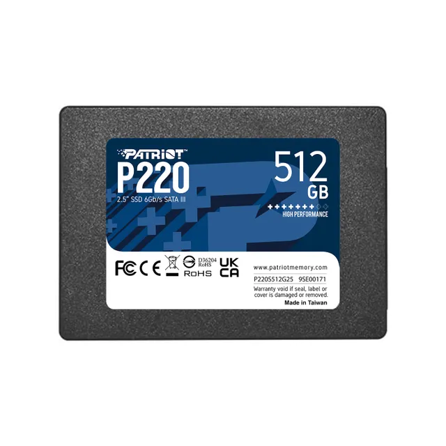 P220 SSD - 512GB - 2.5" - SATA-600