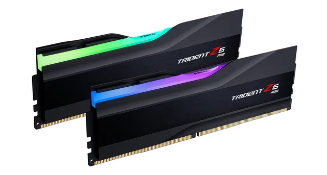 64 GB (2x32GB) DDR5-5600 G.Skill Trident Z5 RGB CL36 - Svart