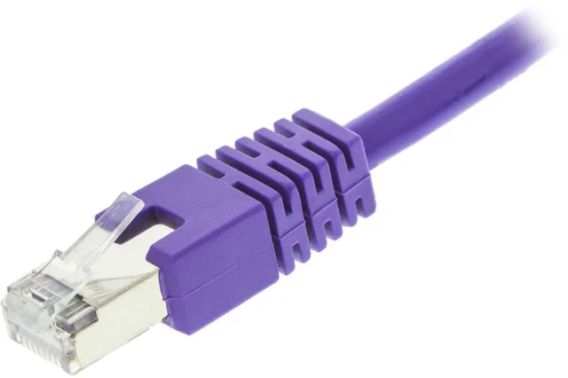 F/UTP Cat6 patchkabel 3m, lila (STP-63P)