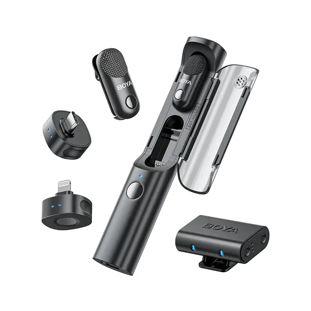 MAGIC-05 trådlös mikrofon 2,4 GHz USB-C, svart