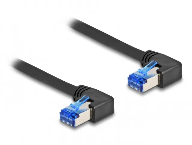 - Nätverkskabel - RJ-45 (hane) högervinklad