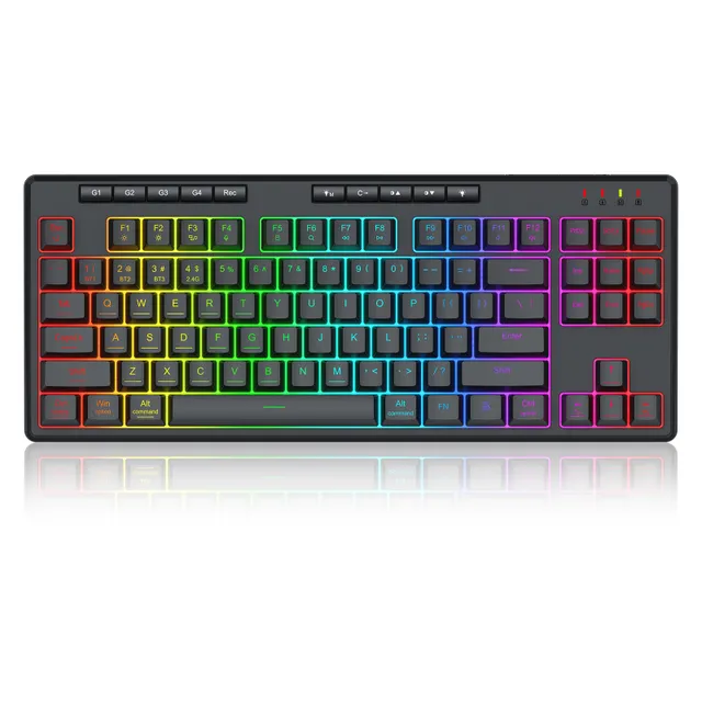 K516RGB-PRO SHIVA PRO 87 keyboard - Gaming Tangentbord - Engelska (US) - Svart