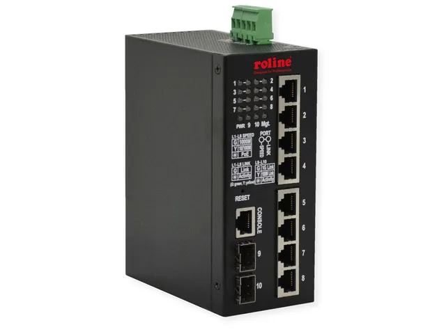 - switch - industrial - 10 ports - smart