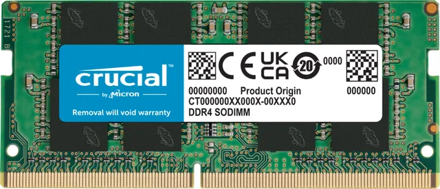 CB16GS3200, 16 GB, 1 x 16 GB, DDR4, 260-pin SO-DIMM