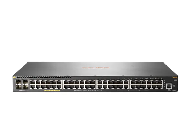 Aruba 2930F 48G PoE+ 4SFP - Switch - L3 - Admi