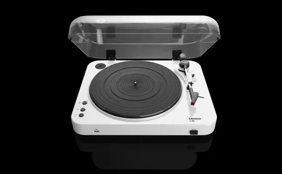 L-85 - turntable with digital recorder - Skivspelare White