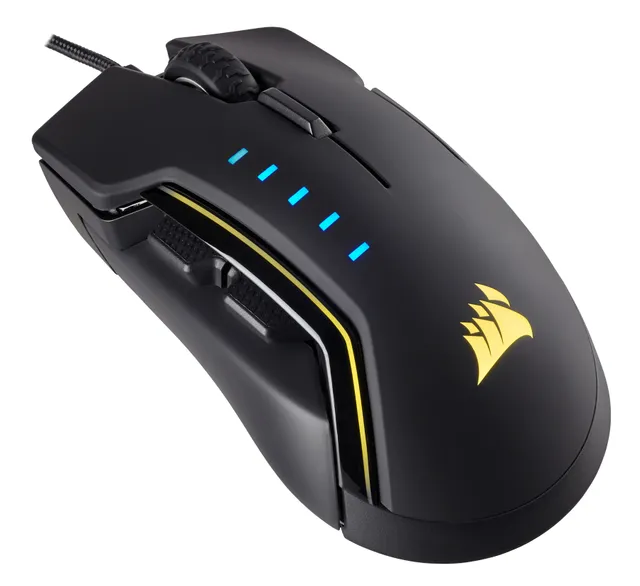 GLAIVE RGB Gamingmus Svart