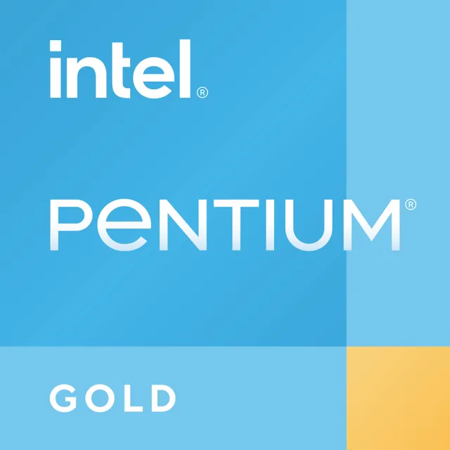 Pentium Gold G7400 2-Core 4-Thread (46W), 3,7 GHz, LGA1700, UHD Graphics 710, 6 MB cache, boxad med Laminar RS1 kylare