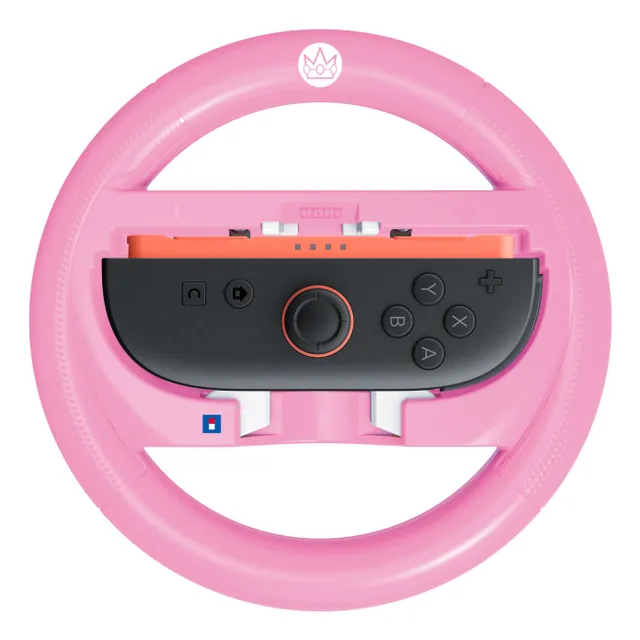 Mario Kart Racing Wheel - Switch 1 & 2 - Peach - Wireless
