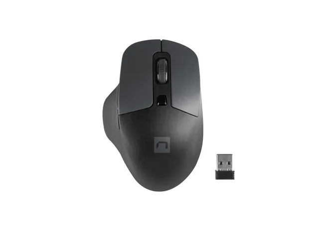 Blackbird 2 - mouse - 2.4 GHz - black - Mouse - Optic - 6 knappar - Svart