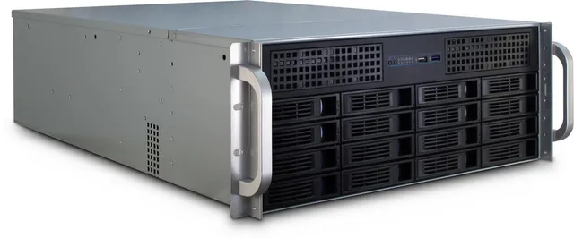 IPC 4U-4416 - Chassi - Server (Rack) - Svart