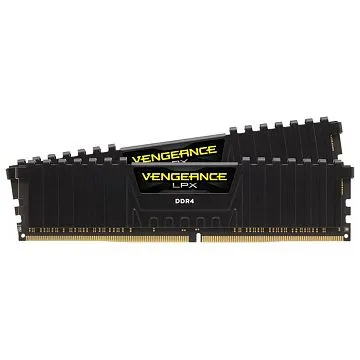 Vengeance LPX DDR4-3200 - 16GB - CL16 - Dual Channel (2 pcs) - AMD Optimized & Intel XMP - Svart