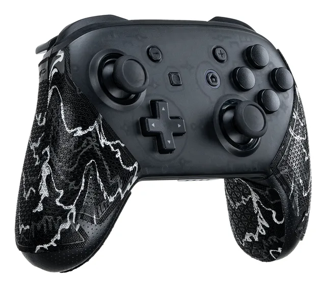 DSP Controller Grip For Nintendo Switch Pro - Black Camo - Miscellaneous Tillbehör till spelkonsol - Nintendo Switch