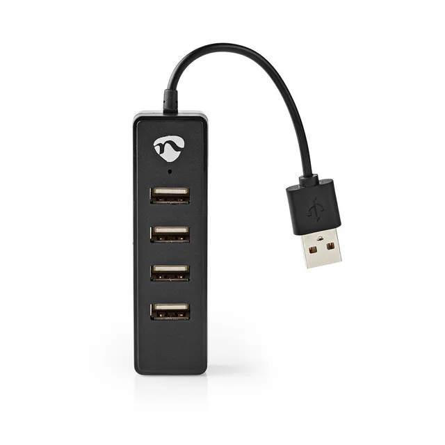 UHUBU2420BK - hub - 4 ports USB Hub - 4 porte - Svart