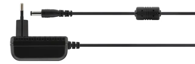 - Strömadapter - AC 100-240 V - svart