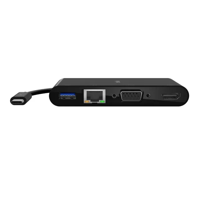 - Flerportsadapter - USB-C - VGA, HDMI - 1G